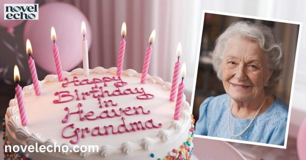 Birthday in Heaven Grandma Poems