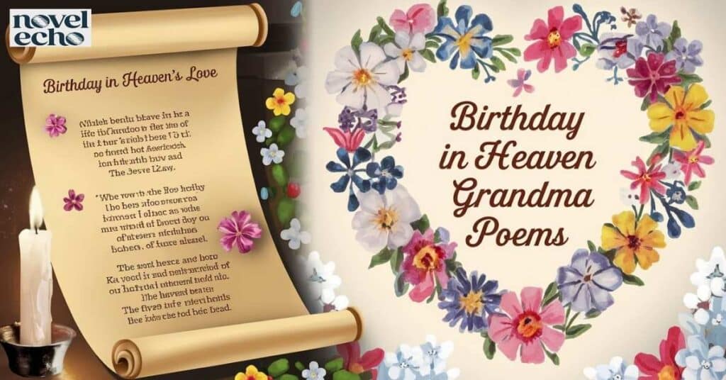 Birthday in Heaven Grandma Poems